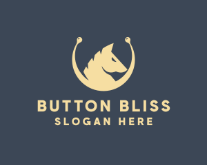 Horse Stallion Equestrian logo design