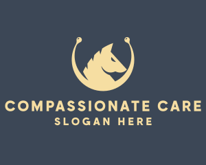 Horse Stallion Equestrian logo design