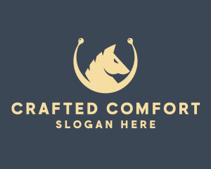 Horse Stallion Equestrian logo design