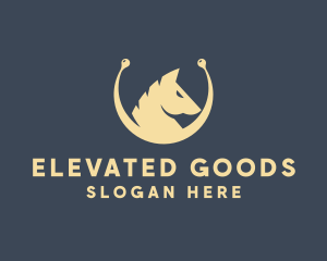 Horse Stallion Equestrian logo design