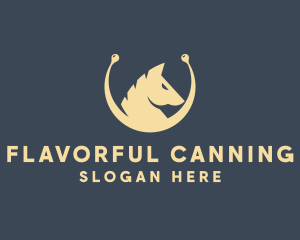 Horse Stallion Equestrian logo design