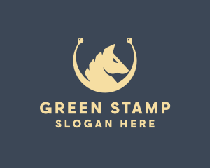 Horse Stallion Equestrian logo design