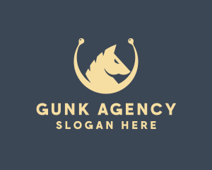 Horse Stallion Equestrian logo design