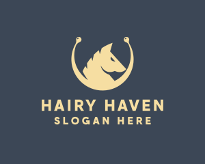 Horse Stallion Equestrian logo design