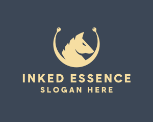 Horse Stallion Equestrian logo design