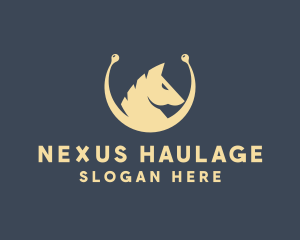 Horse Stallion Equestrian logo design