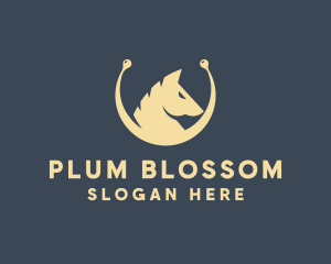 Horse Stallion Equestrian logo design