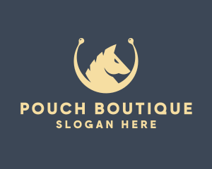 Horse Stallion Equestrian logo design