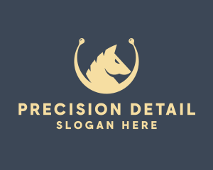 Horse Stallion Equestrian logo design