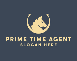 Horse Stallion Equestrian logo design