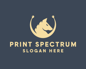 Horse Stallion Equestrian logo design