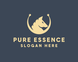 Horse Stallion Equestrian logo design