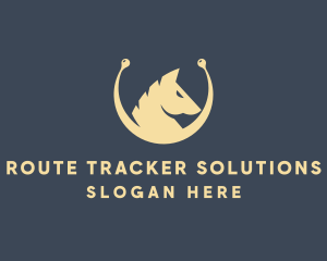 Horse Stallion Equestrian logo design