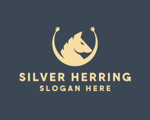 Horse Stallion Equestrian logo design