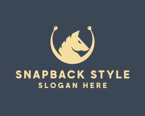 Horse Stallion Equestrian logo design