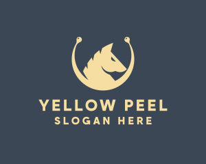 Horse Stallion Equestrian logo design