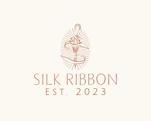 Elegant Parasol Ribbons logo design