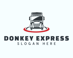 Forwarding Truck Express logo design