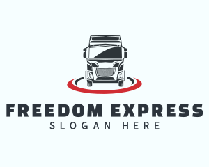 Forwarding Truck Express logo design