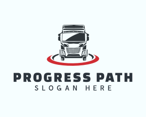 Forwarding Truck Express logo design