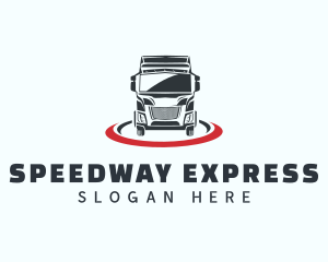 Forwarding Truck Express logo design