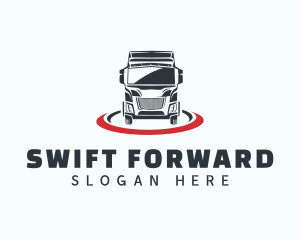 Forwarding Truck Express logo design