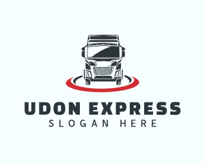 Forwarding Truck Express logo design