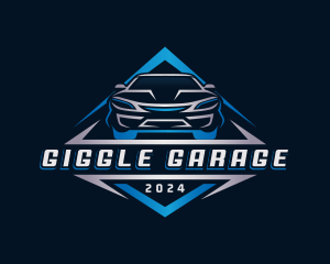 Car Garage Racing logo design