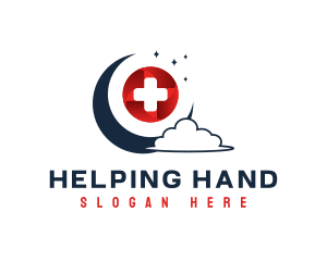 Medical Emergency Moon logo design