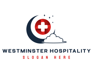 Medical Emergency Moon logo design