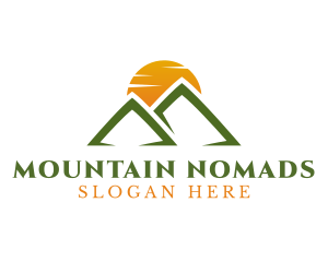 Mountain Sun Nature Park logo design