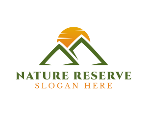 Mountain Sun Nature Park logo design