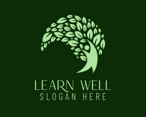 Nature Wellness Yoga logo design