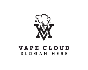 Smoking Vape Club logo design