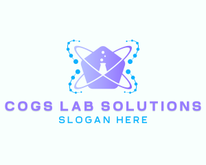 Pentagon Molecular Research Lab  logo design