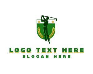 Golfer Wreath Tournament logo