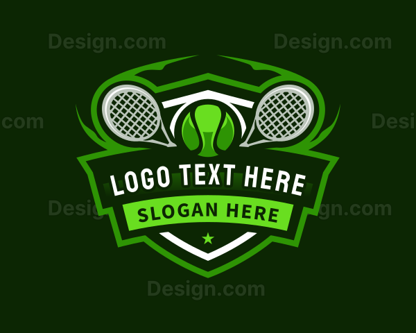 Tennis Sports Ball Logo