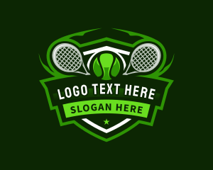 Tennis Sports Ball Logo