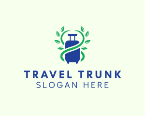 Leaf Vine Luggage Travel logo