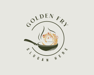 Cooking Pan Restaurant logo design