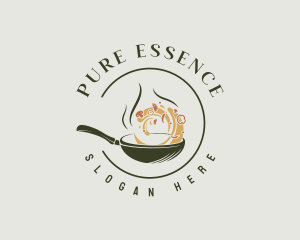 Cooking Pan Restaurant logo design
