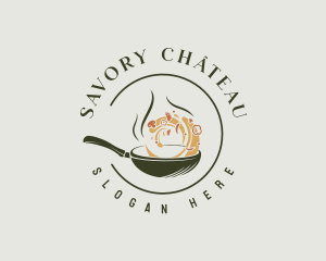 Cooking Pan Restaurant logo design