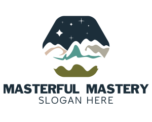 Mountain Scenery Camping  logo