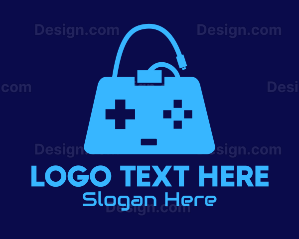 Blue Game Bag Logo