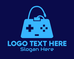 Blue Game Bag logo