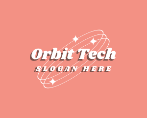 Elegant Star Orbit logo design