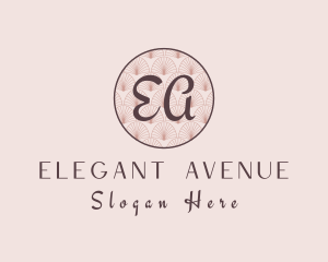 Elegant Shell Pattern logo design