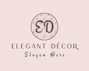 Elegant Shell Pattern logo design