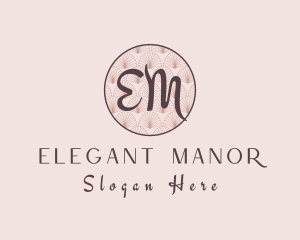 Elegant Shell Pattern logo design