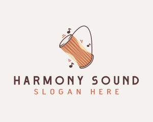 Music Drum Instrument logo